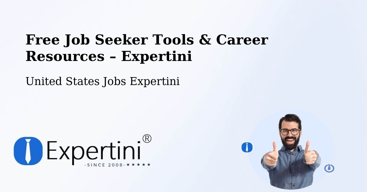 Free Job Seeker Tools & Career Resources – Davie - Davie, United States Jobs Expertini