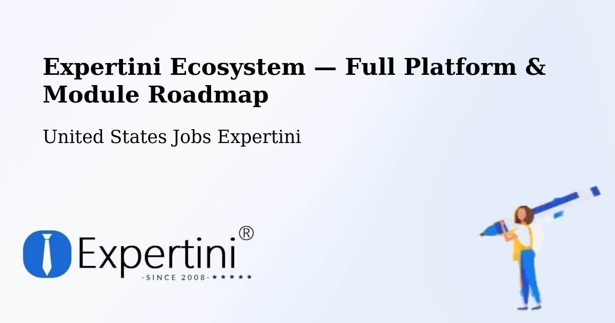 Expertini Ecosystem — Full Platform & Module Roadmap – Davie